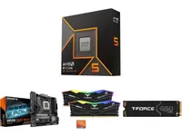 AMD Ryzen 5 9600X, GIGABYTE B850M EAGLE WIFI 6E, 32GB DDR5-6000, 1TB PCIe 4.0 M.2