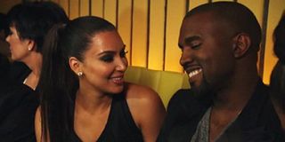 Kanye West and Kim Kardashian on Keeping Up with the Kardashians