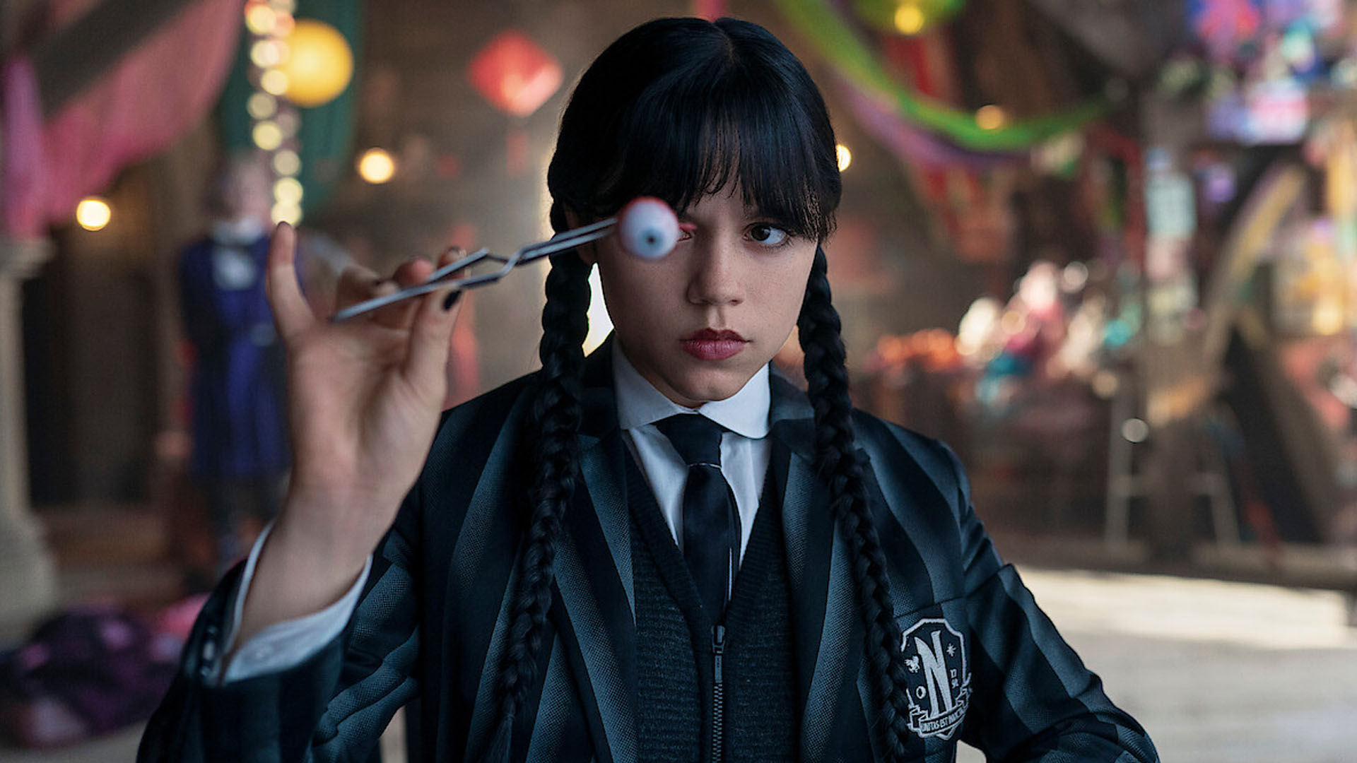 Jenna Ortega in Wednesday