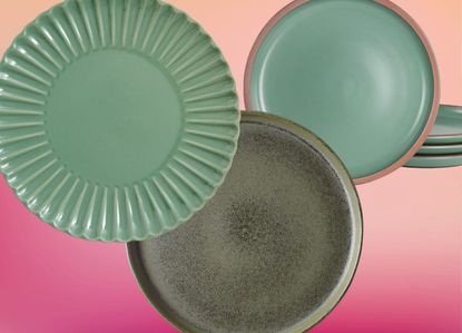 green plates