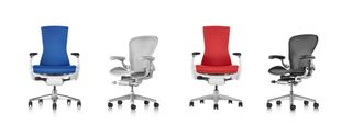 Herman Miller Aeron and Embody chair color options