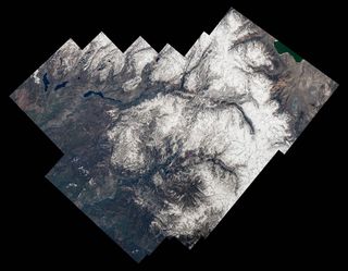 Yosemite National Park From the Space Station