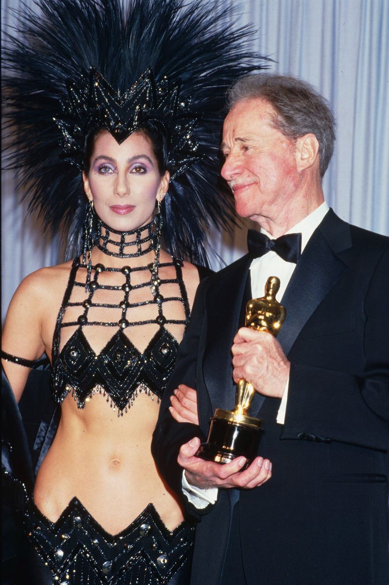Cher at the 1986 Oscars