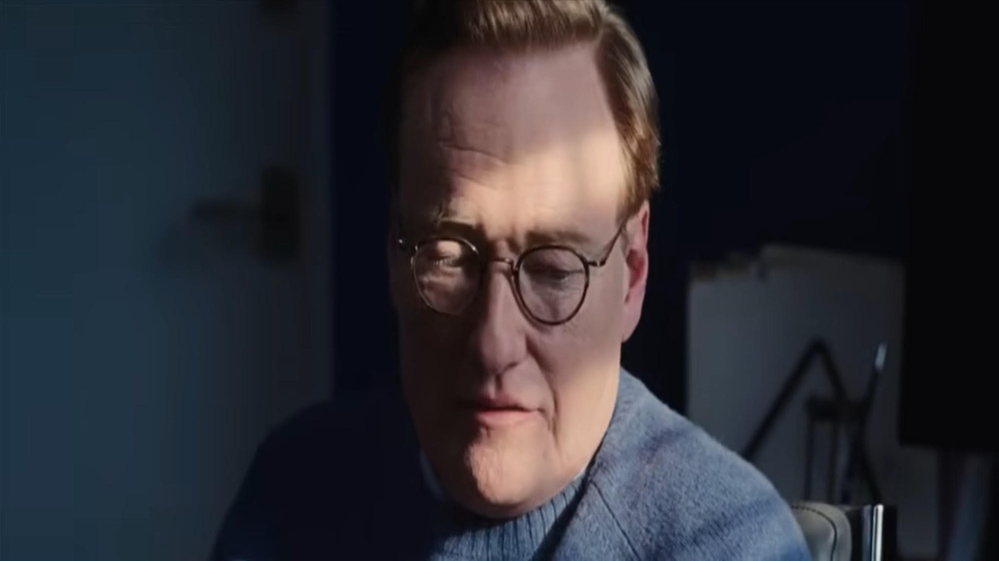 Conan O'Brien as a therapist in If I Had Legs I'd Kick You