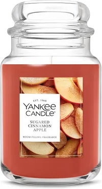 Yankee Candle Cinnamon Sugared Apple Scented Candle