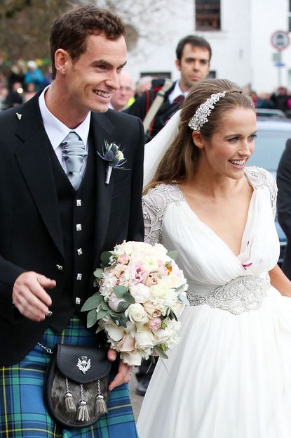 Andy Murray and Kim Sears get married