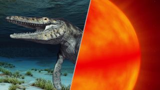 Science news this week includes a 72 million-year-old mosasaur unearthed in Japan and a startling theory about atom-sized black holes.
