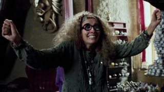 Professor Trelawney introducing herself to her Divinations class in Harry Potter and the Prisoner of Azkaban.