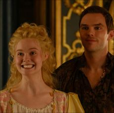 Elle Fanning and Nicholas Hoult in Hulu's The Great series