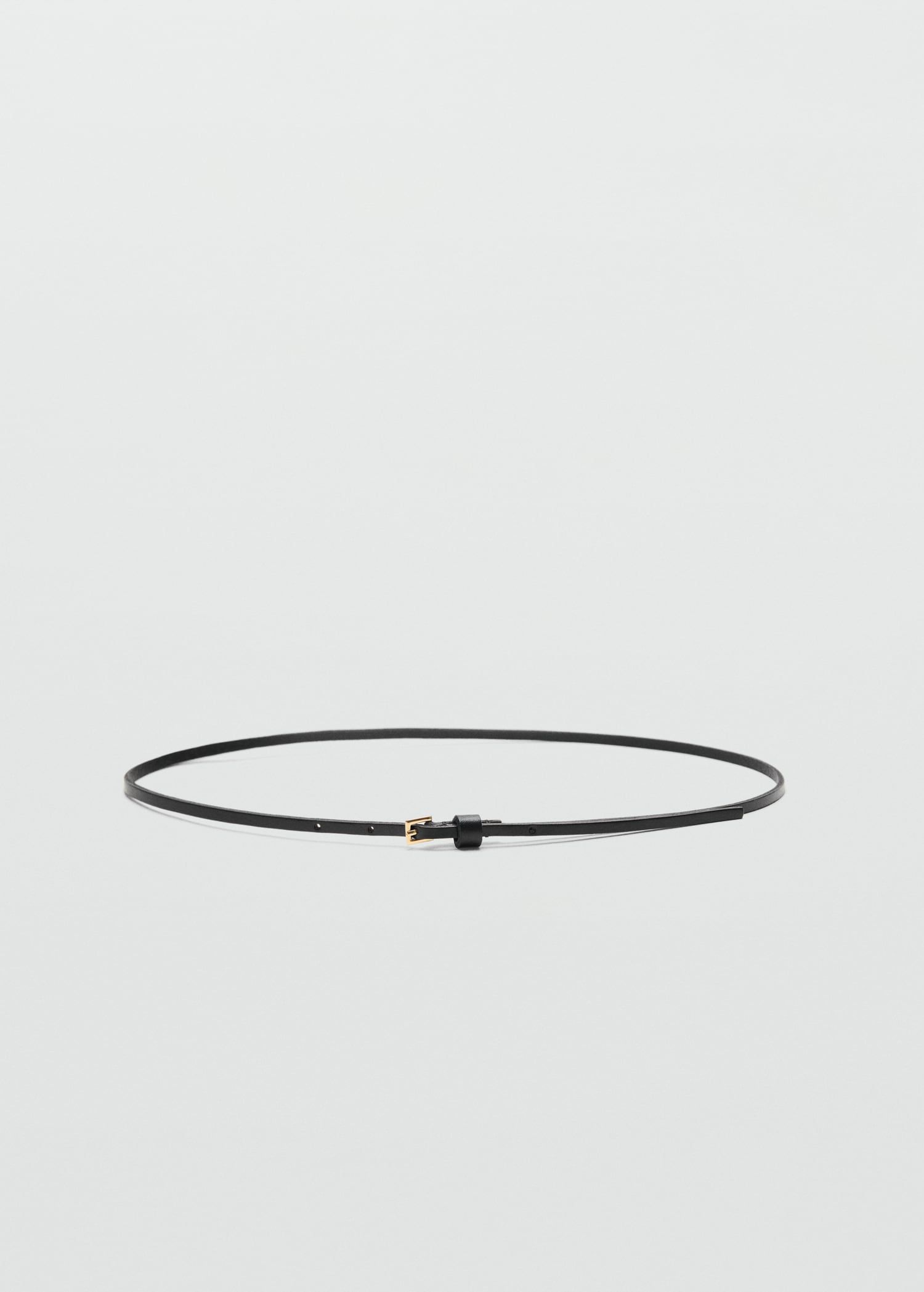 Leather Mini-Belt - Women | Mango Usa