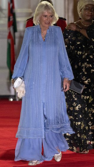 Queen Camilla attends a State Banquet hosted by President Ruto at State House