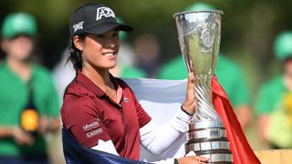 Celine Boutier wins the Evian Championsihp