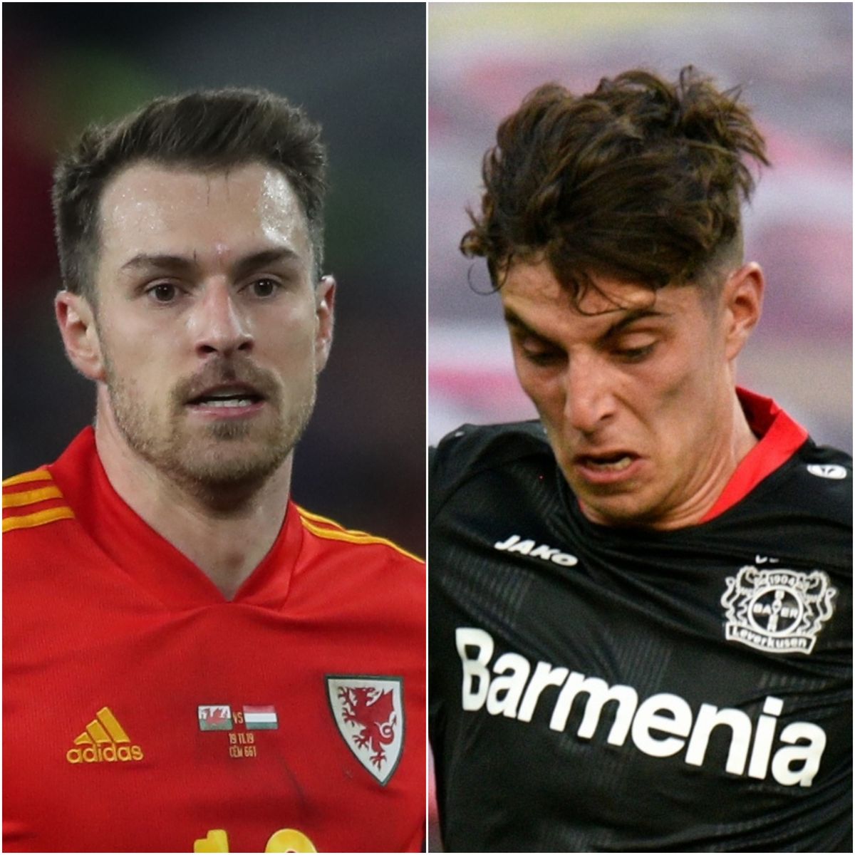 Aaron Ramsey and Kai Havertz