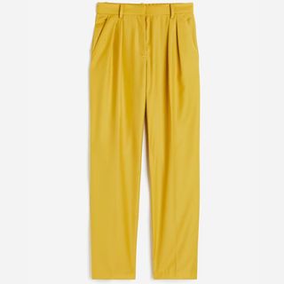 H&M Tapered Mustard Trousers