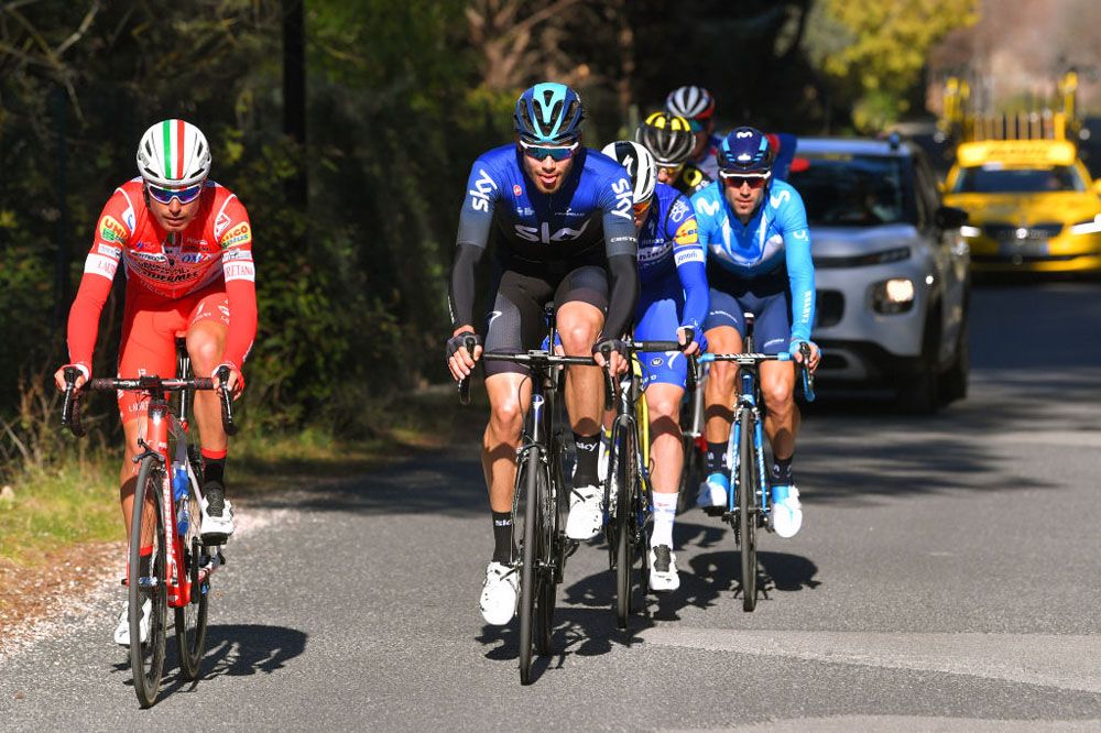In the break on the final stage of the 2019 Tour de la Provence