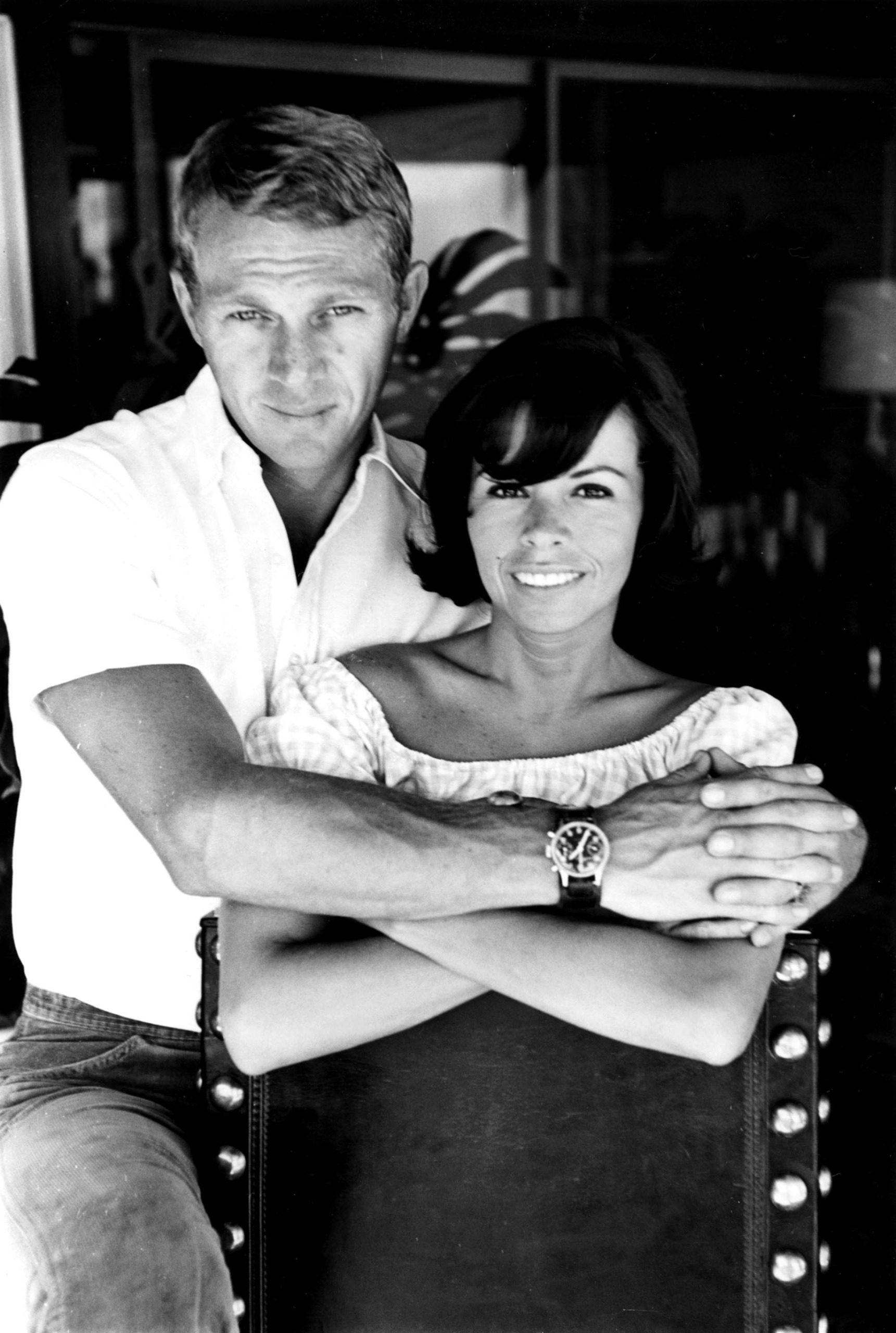 Steve McQueen with Neile Adams
