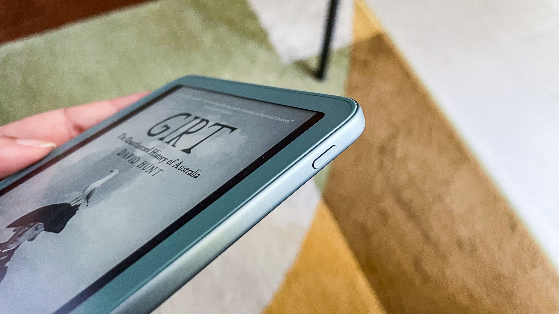 Power button on the Amazon Kindle 2026