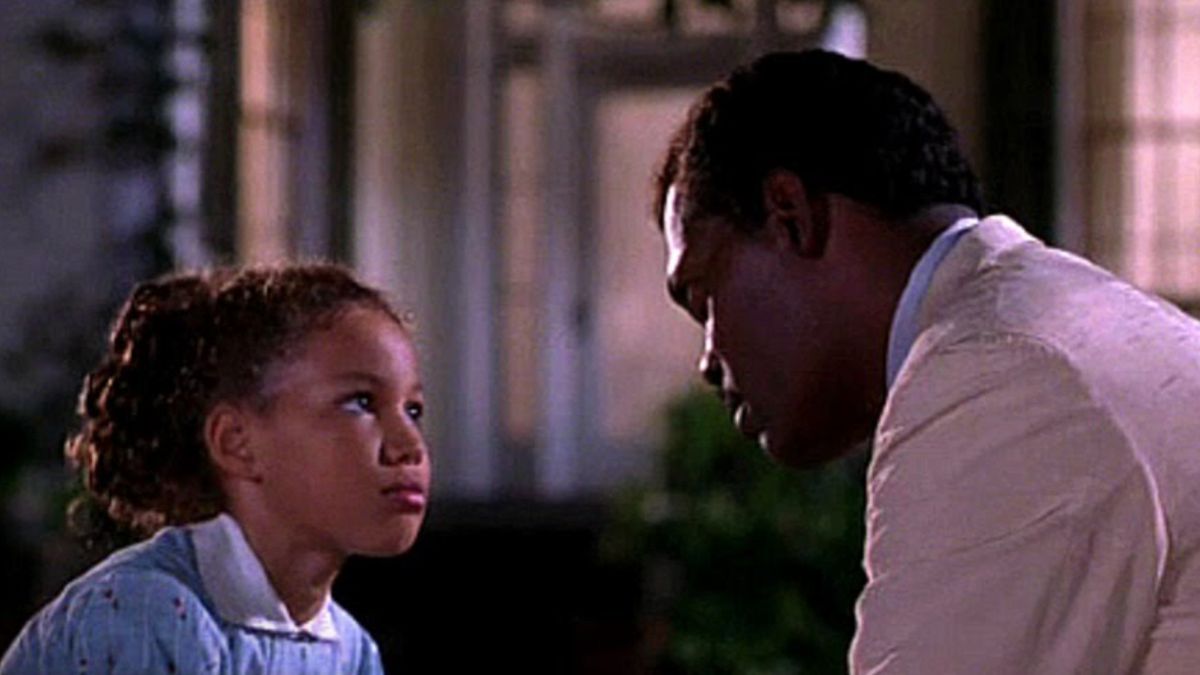 Jurnee Smollett and Samuel L. Jackson in Eve&#039;s Bayou