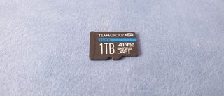 Teamgroup 1TB Elite A1 microSD card Hero