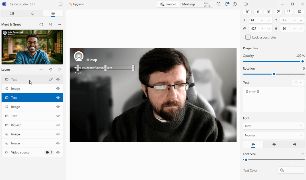 Android Smartphone as a Webcam