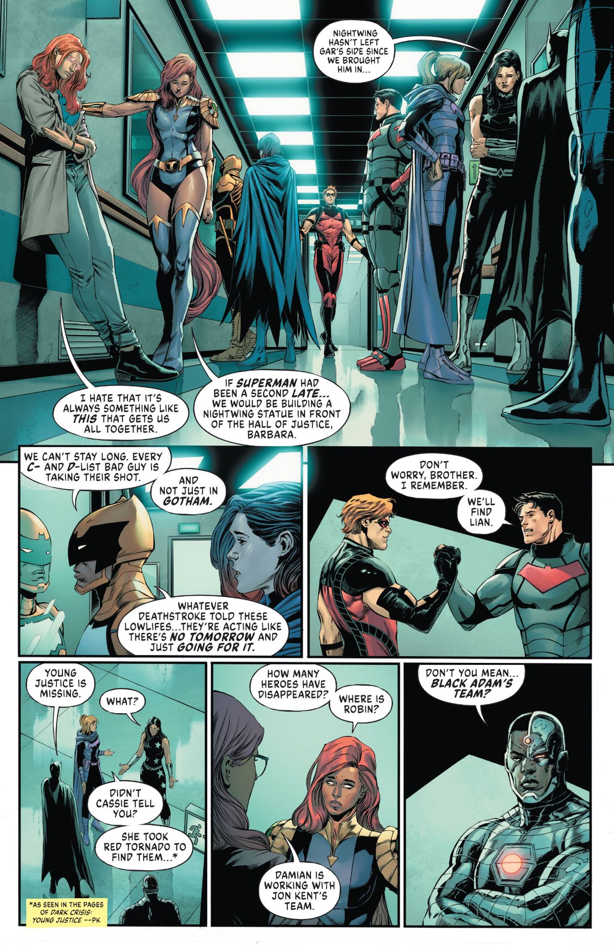 Dark Crisis on Infinite Earths #3