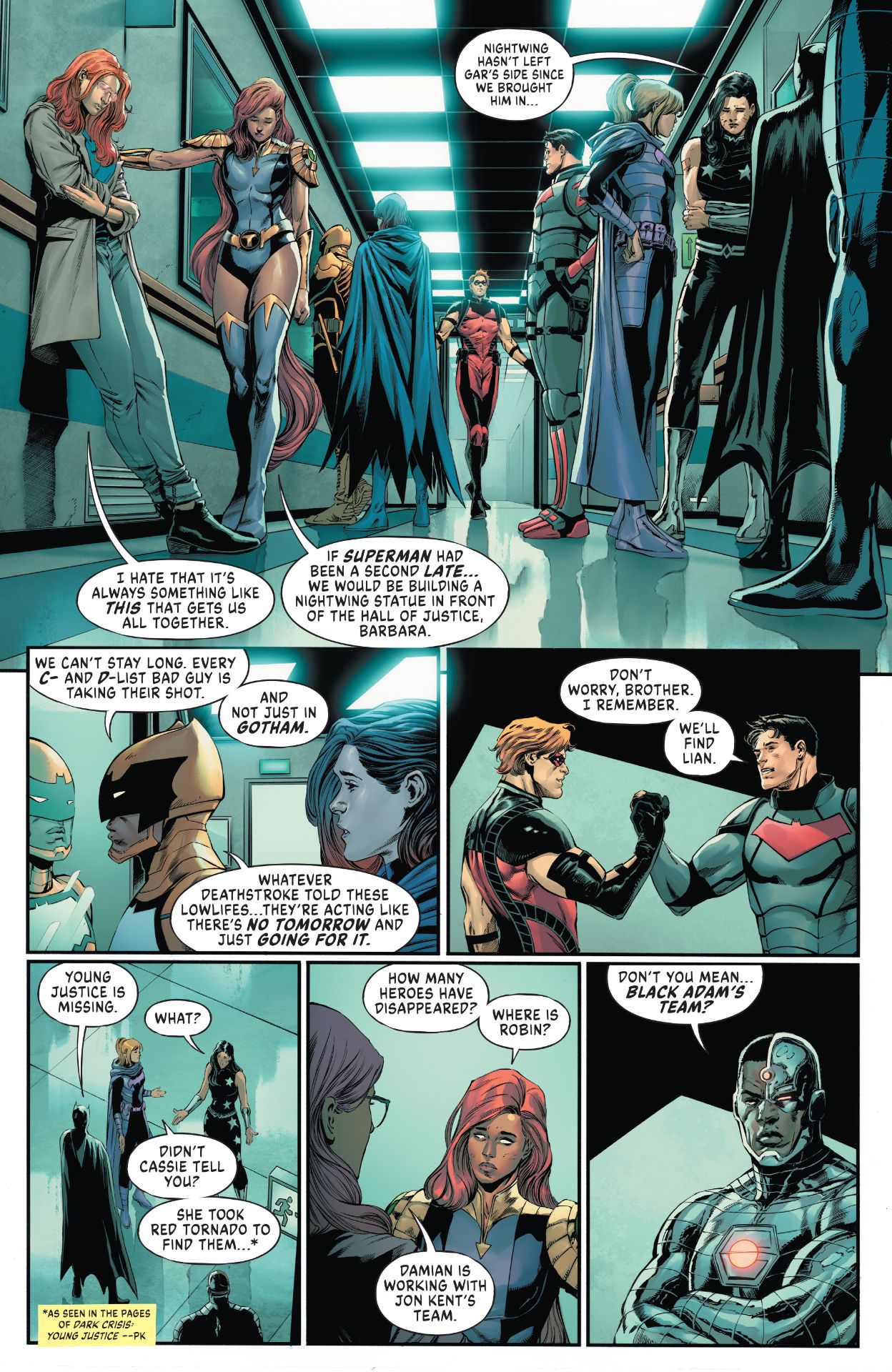 Dark Crisis on Infinite Earths #3