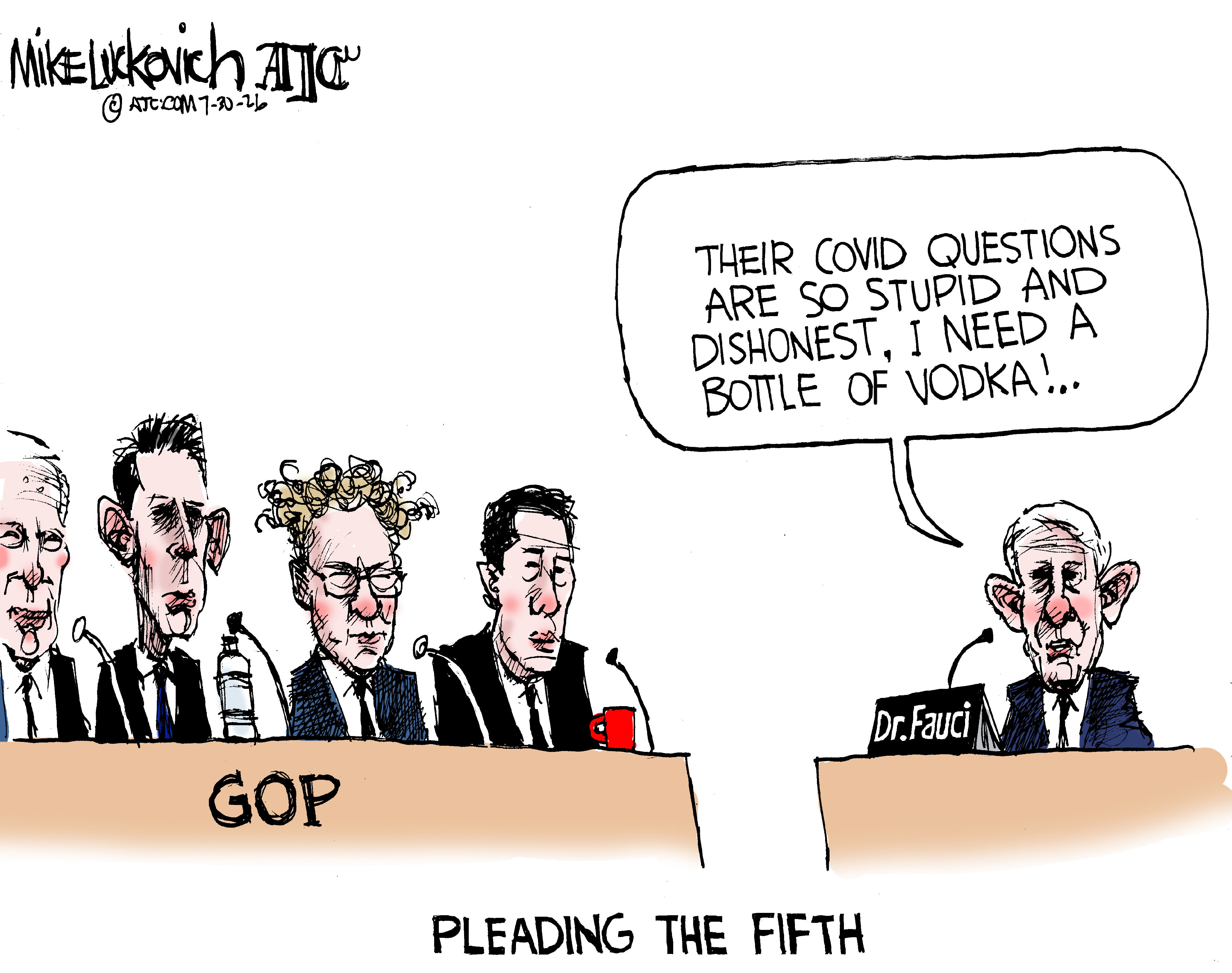 Political cartoon