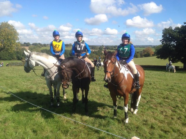 Me (left) with my team-mates