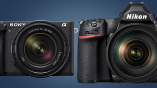 Nous comparons des appareils photo tels que le Sony A6400 et le Nikon D780 pour trancher le débat entre les appareils sans miroir et les reflex numériques.