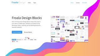 50 free web tools - Froala Design Blocks
