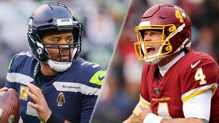 Russell Wilson and Taylor Heinicke will face off in the Seahawks vs Washington live stream