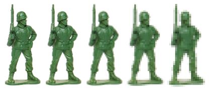 Toy soldiers.
