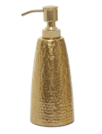 Hammered gold soap dispenser | Was £24, now £16.80, save 30%, La Redoute