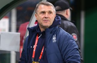 Ukraine manager Serhiy Rebrov