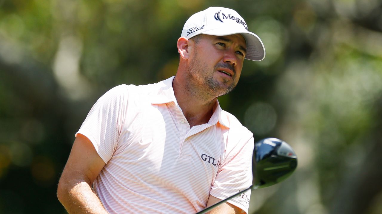 Brian Harman during the Tour Championship at East Lake