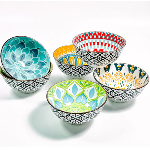 6 dessert bowls