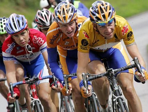 Denis Menchov's team was just five-strong by the end of the day.