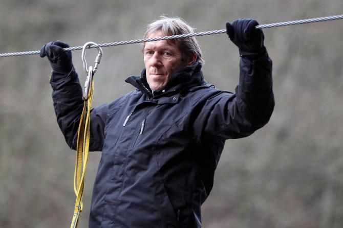 Dirk Demol clings on.