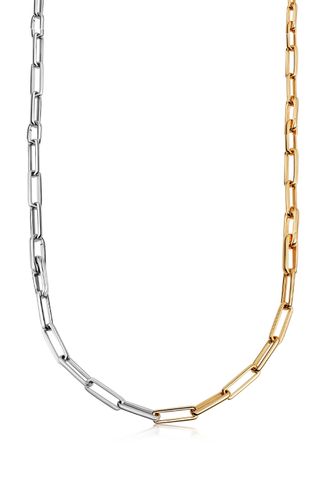Fused Two-tone Modular Chain Necklace - £555 | Missoma