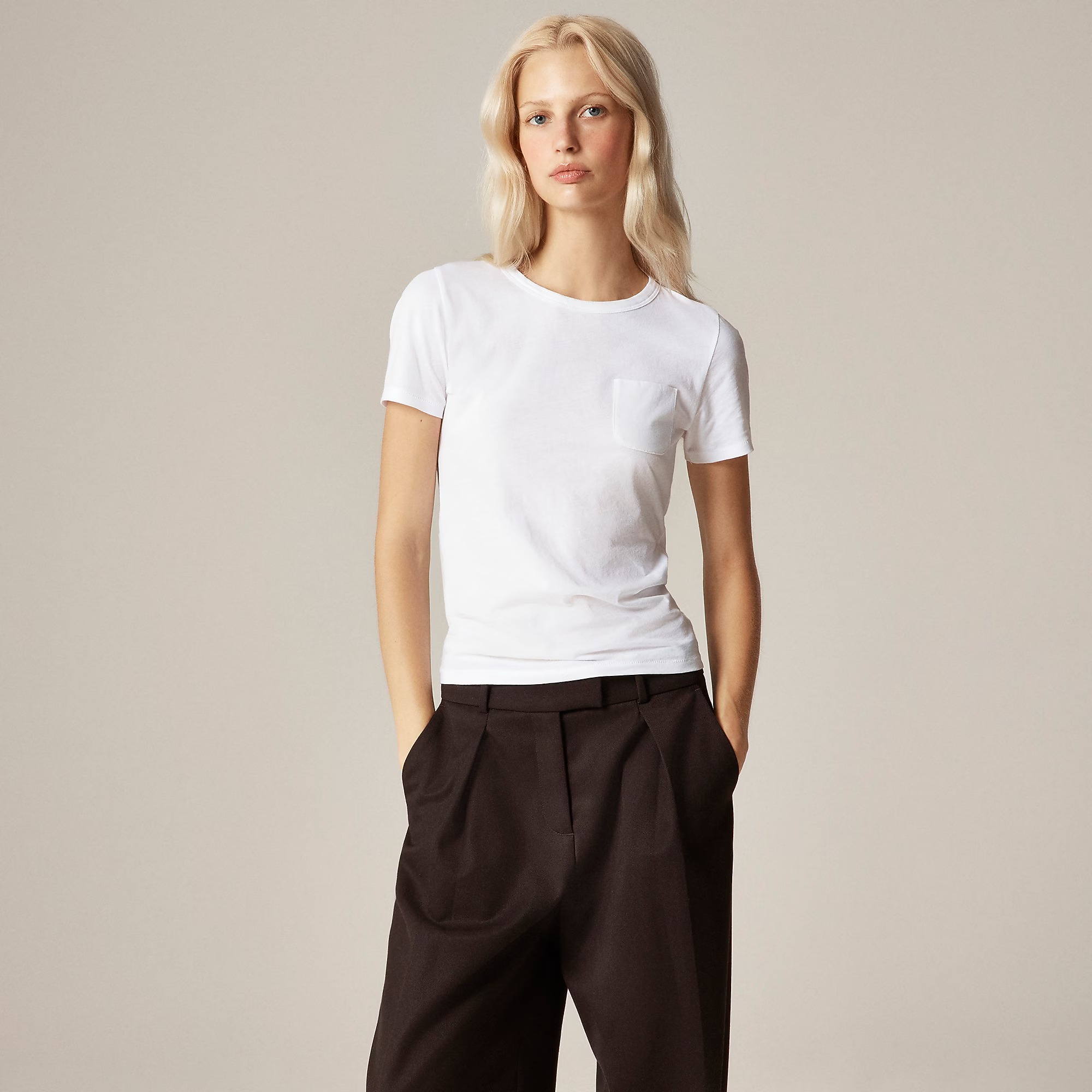 jcrew, Alex Eagle X J. Crew Feather Jersey Pocket T-Shirt