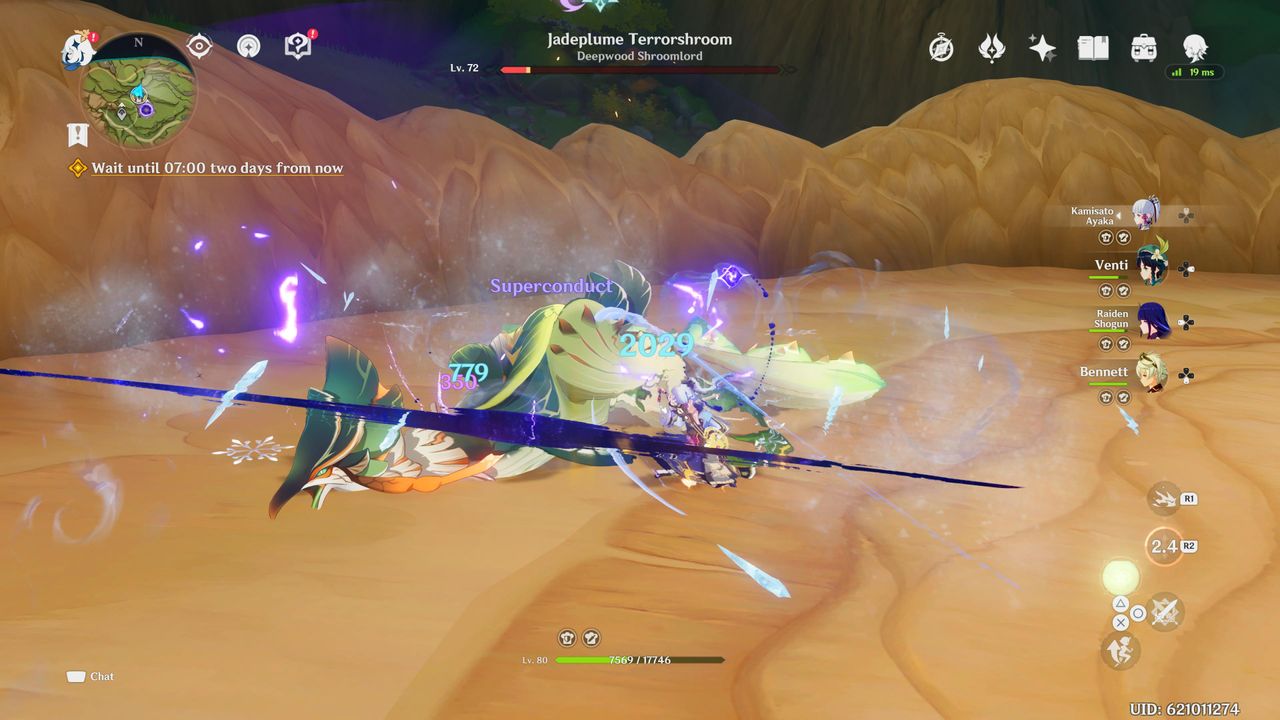 genshin impact jadeplume terrorshroom combat