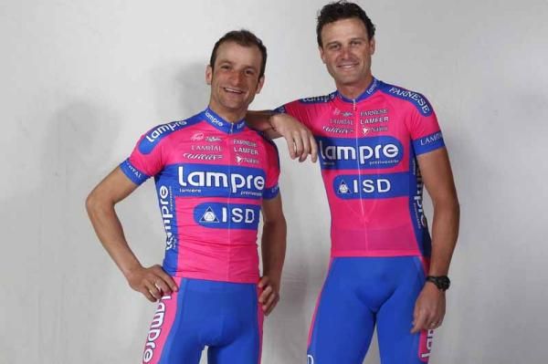 Michele Scarponi and Alessandro Petacchi (Lampre - ISD)