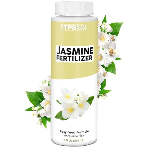 Jasmine Fertilizer for All Flowering Jasmine Shrubs and Vines, Liquid Plant Food 8 Oz (250ml)