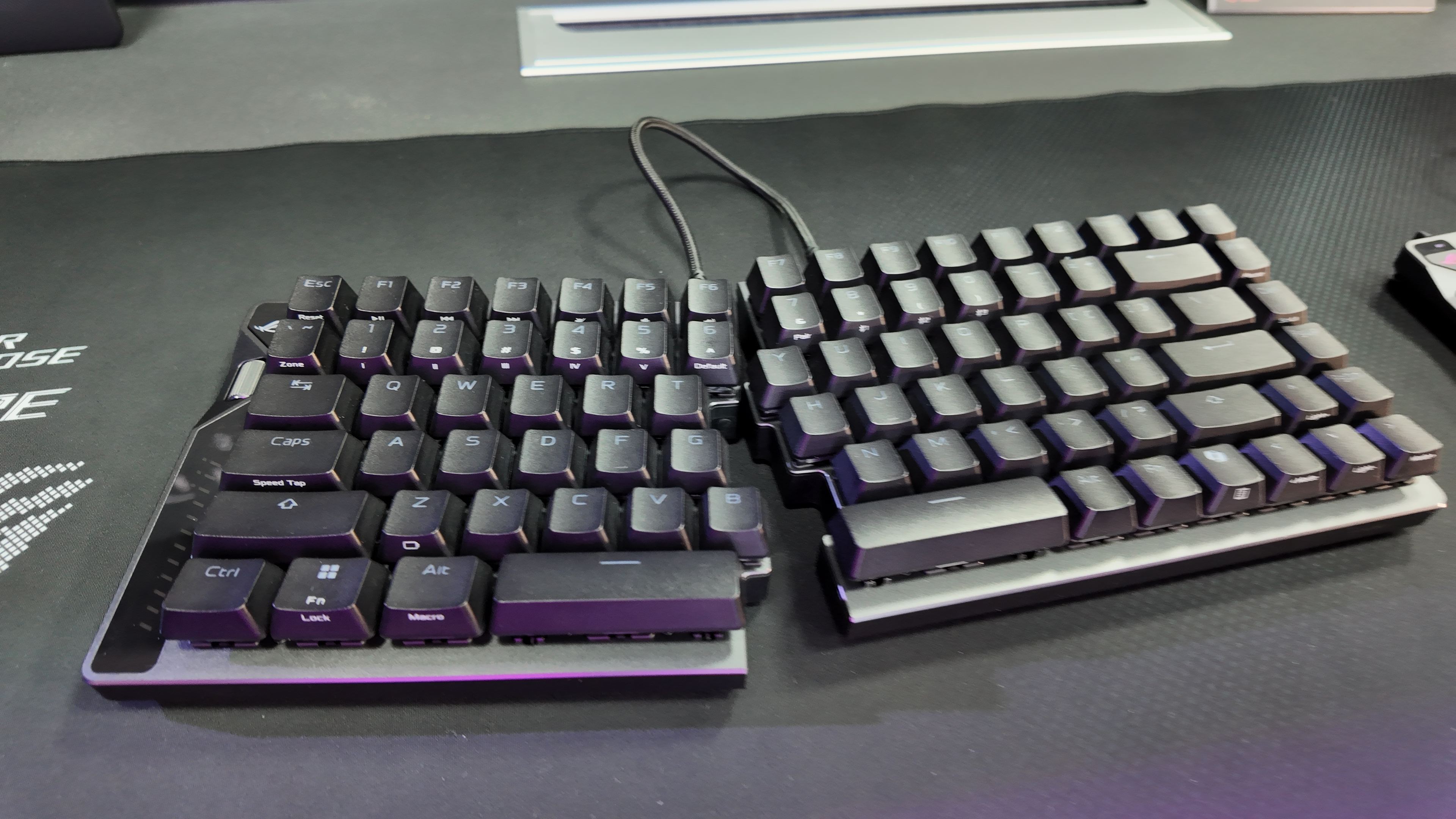 An ROG Falcata at Asus HQ during Computex 2025.