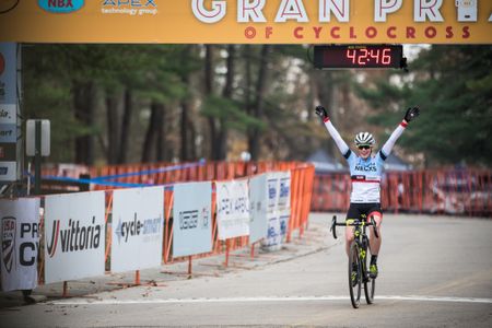 Canadian U23 National Champion Ruby West (Cannondale p/b Cyclocrossworld.com)