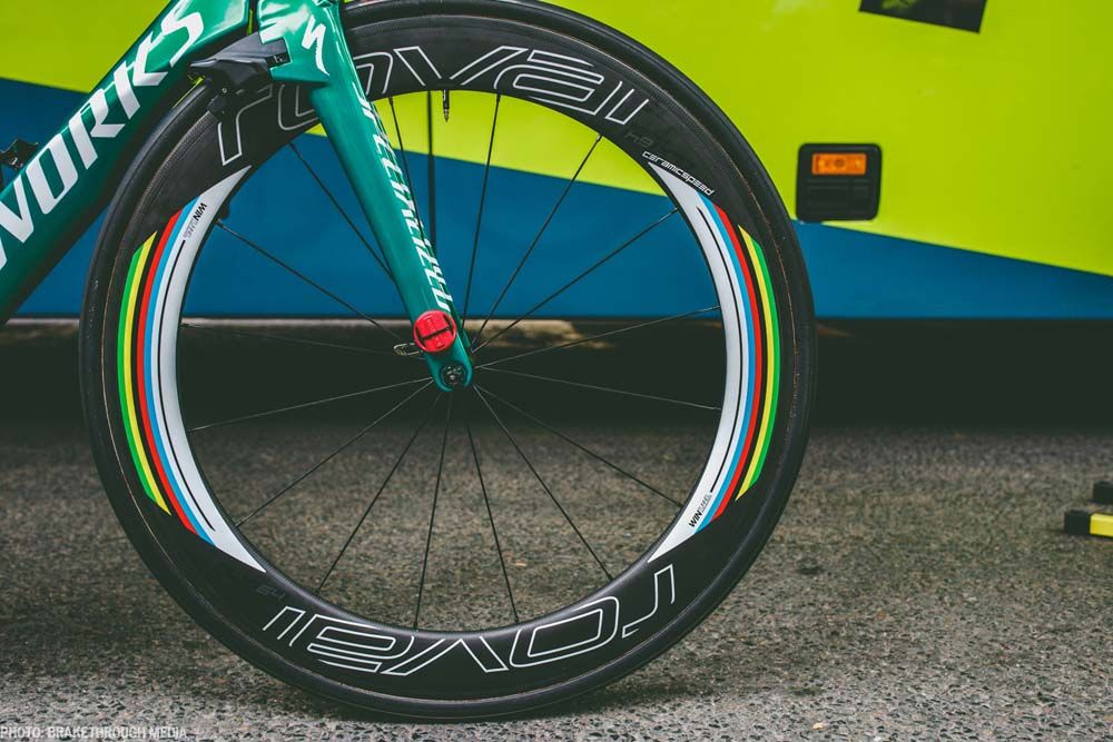 The deep section Roval rims