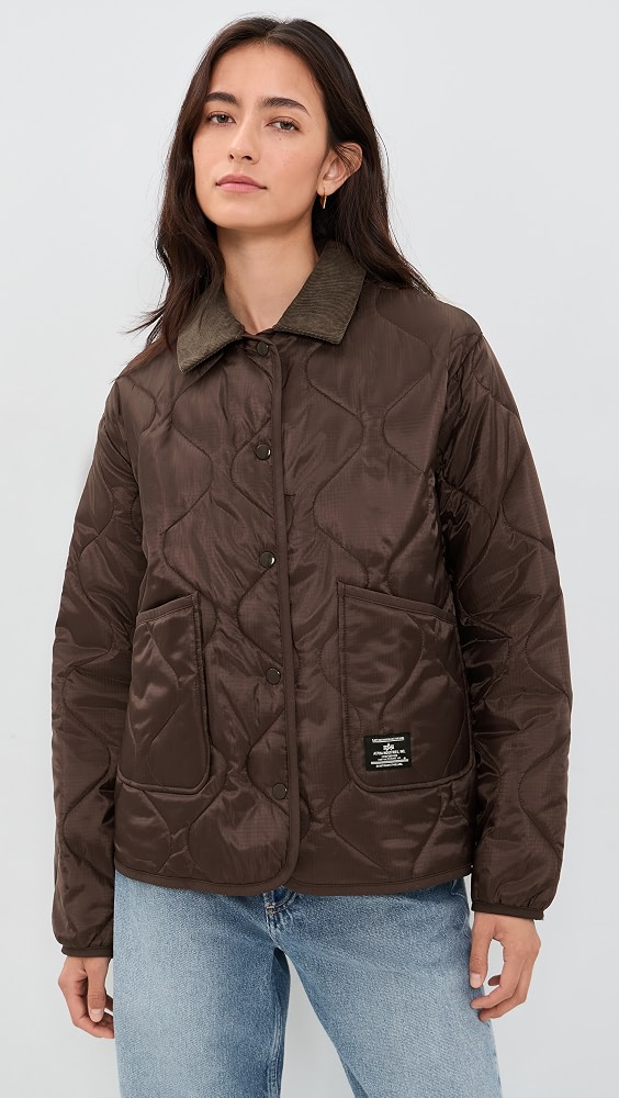 Coast Relaxed Fit Liner Jacket - Cocoa