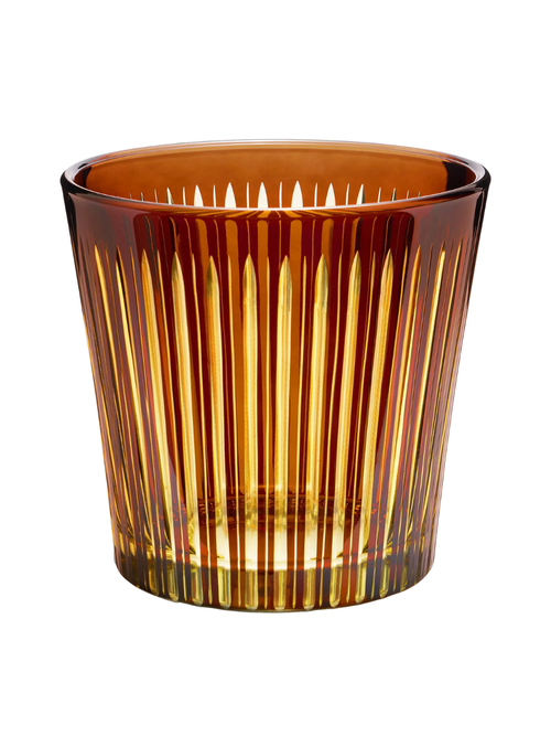 Prism Glass Ice Bucket With Tongs