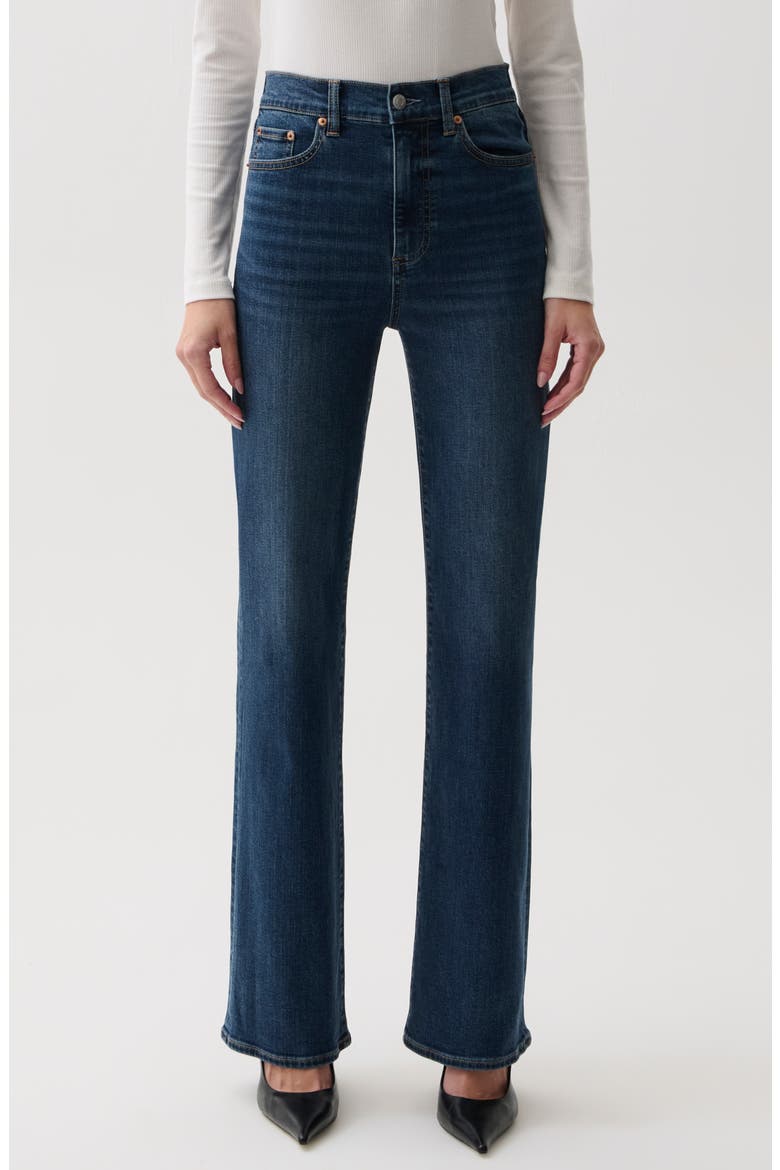 Evie High Waist Slim Bootcut Jeans