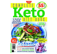 Complete Keto Diet Book - £9.99 | Amazon 
A total guide for beginners and long-term followers, this bookazine is essential for anyone who wants to learn more about living a keto lifestyle. Find recipes for easy meals, delicious desserts and healthy snack ideas aong with tips for sticking to your plan. 